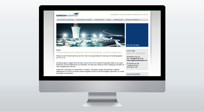SamedayLogitics Firmenreportage auf der ARD und per Web-TV.
