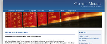 Groth Müller Rechtsanwälte Themenseiten