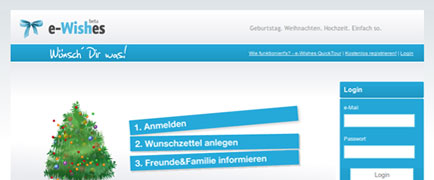 e-Wishes | Wünsch' Dir was!